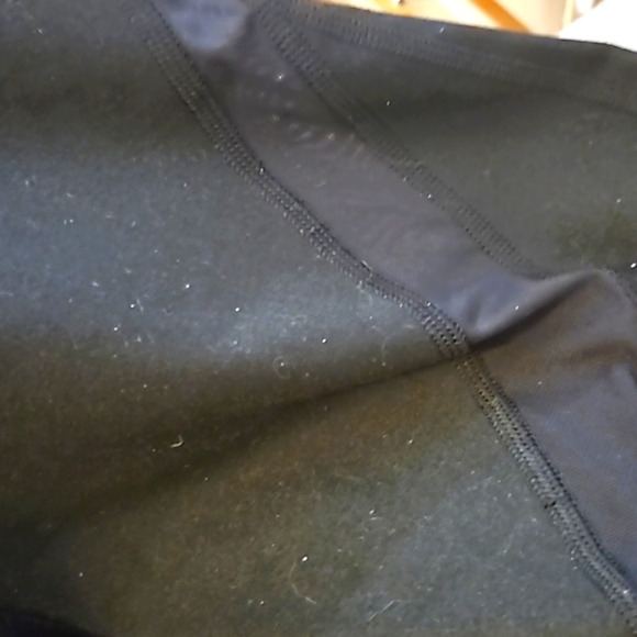 AERIE black leggings mid rise stretch pull on preppy classic size medium - Picture 7 of 9